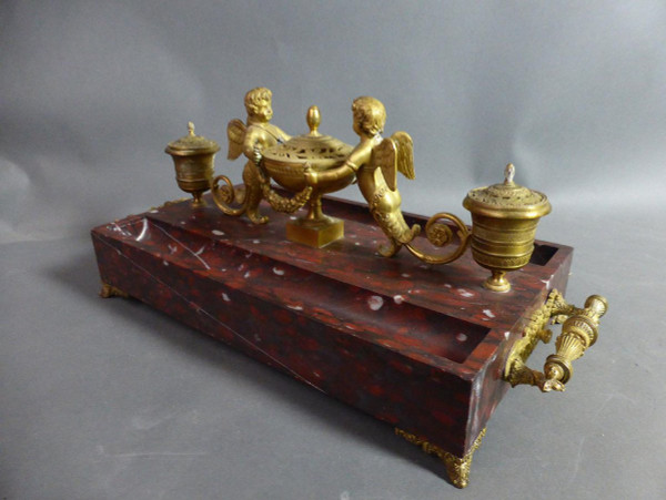 19th century inkwell