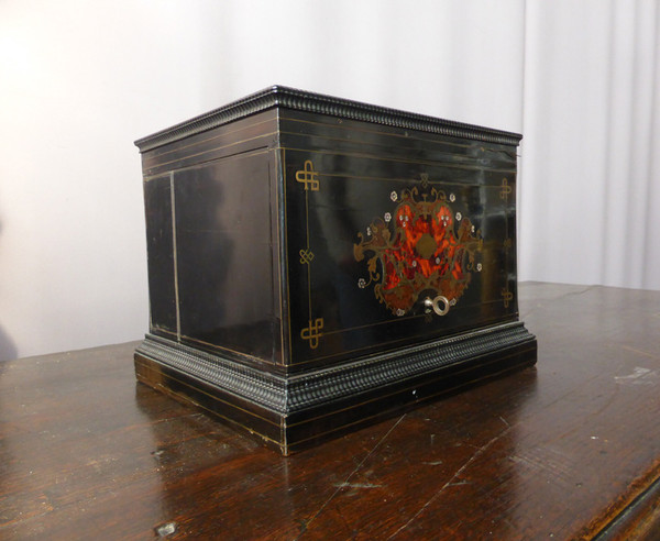 Liqueur Cellar In Marquetry, Napoleon III Period