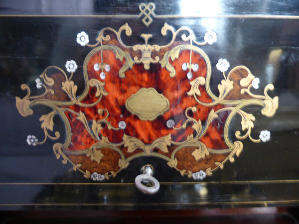 Liqueur Cellar In Marquetry, Napoleon III Period