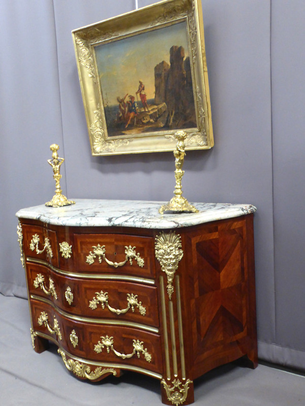 Regency Style Marquetry Commode