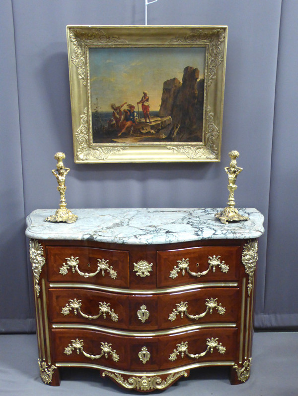 Regency Style Marquetry Commode