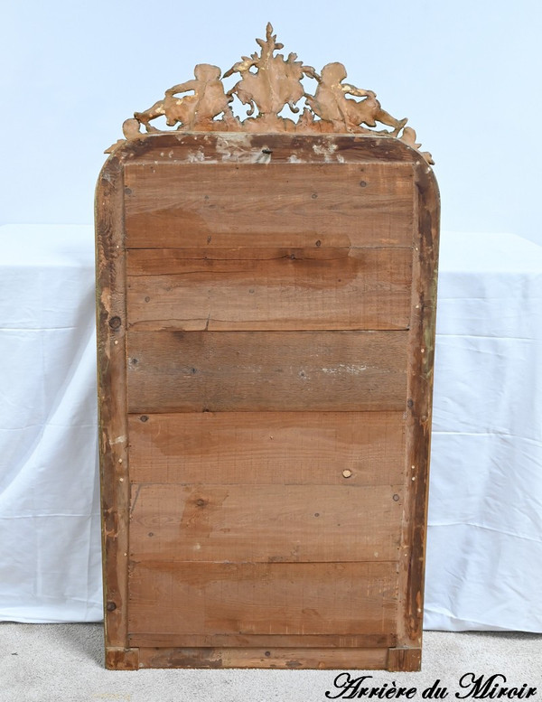 Important Miroir en Bois Doré, époque Louis Philippe – Milieu XIXe