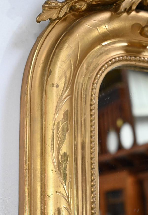 Important Miroir en Bois Doré, époque Louis Philippe – Milieu XIXe