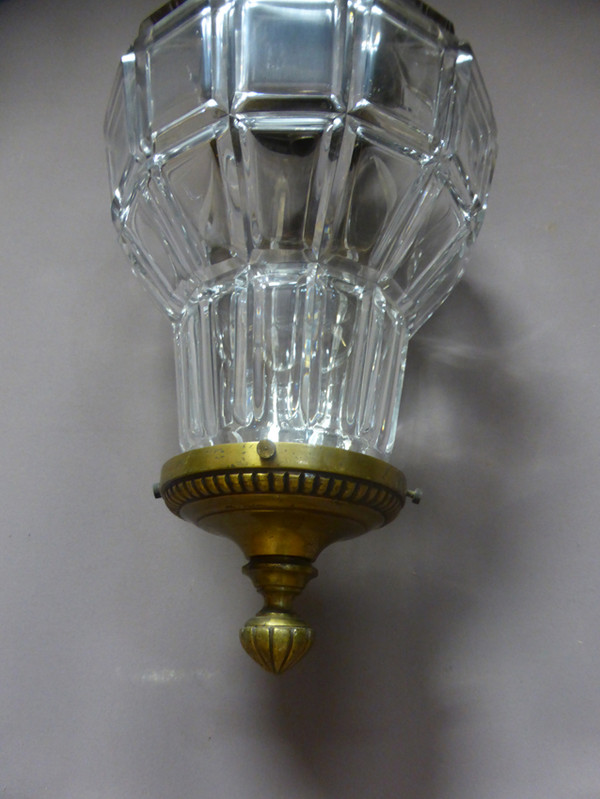 Glass And Bronze Lantern