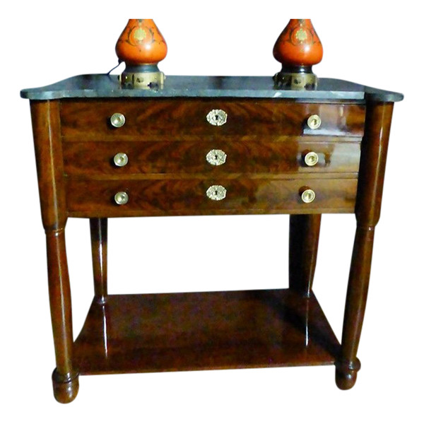 Mahogany Drawer Console