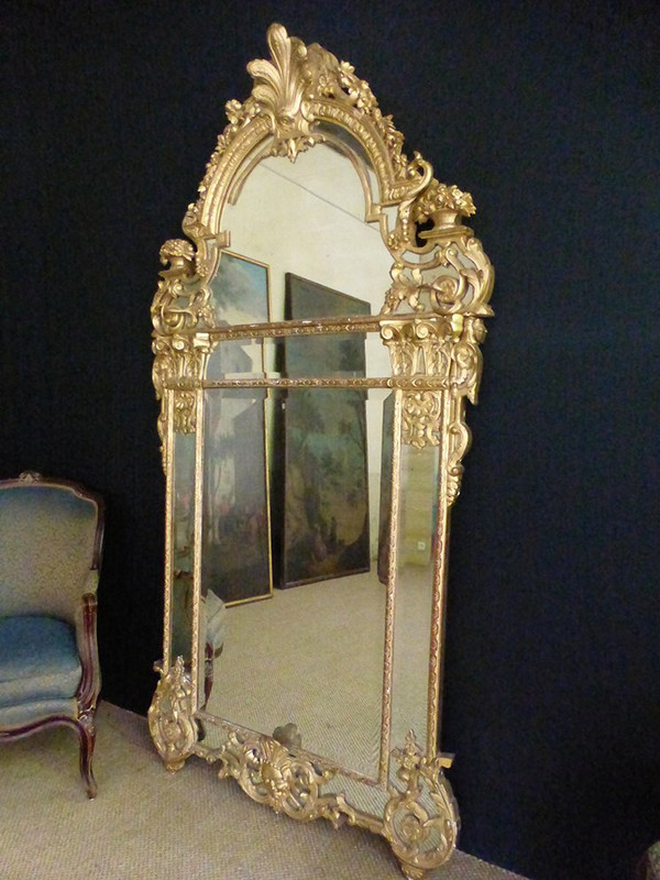 Large Regency mirror