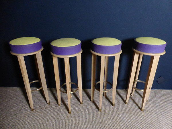 Suite Of Four Bar Stools