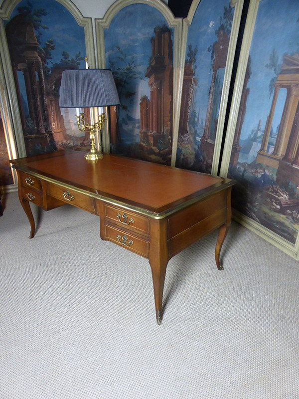 Large Mid-20th Regency Style Desk