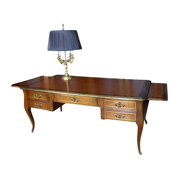 Large Mid-20th Regency Style Desk