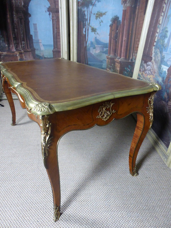 Louis XV Marquetry Desk