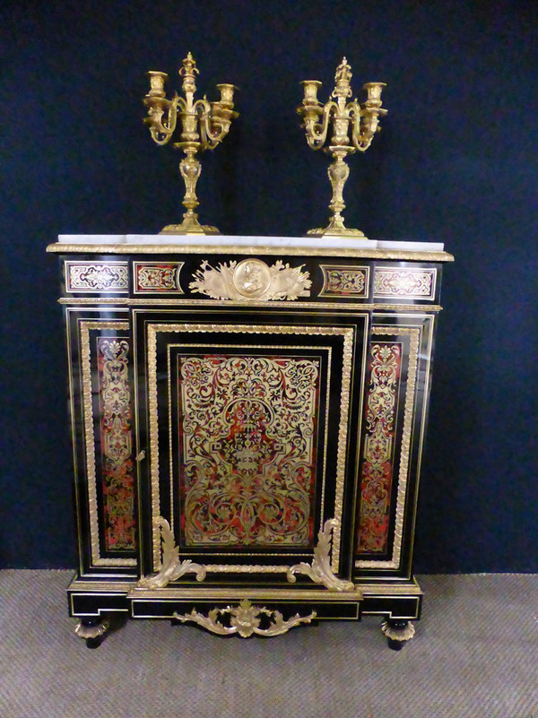 Sideboard In Boulle Marquetry Napoleon III period