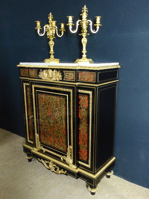 Sideboard In Boulle Marquetry Napoleon III period