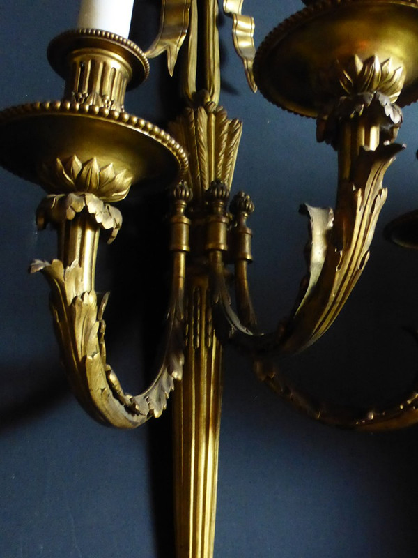 Bronze Gilded Wall Lights XIX