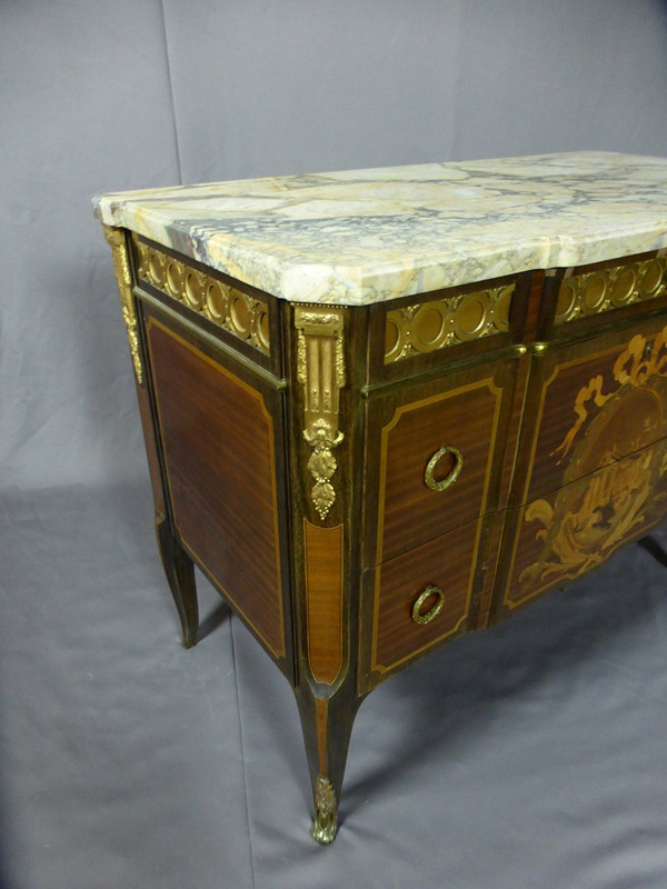 Louis XV Transition Style Commode