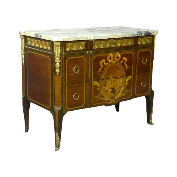 Louis XV Transition Style Commode