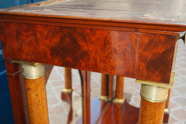 Large Empire Console Mahogany And Ash XIX