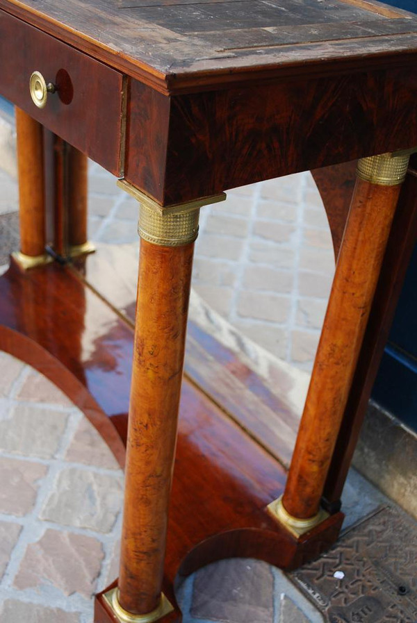 Large Empire Console Mahogany And Ash XIX