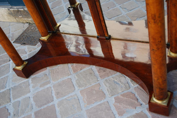 Large Empire Console Mahogany And Ash XIX