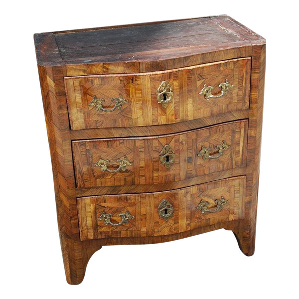 Petite Commode D'époque Régence