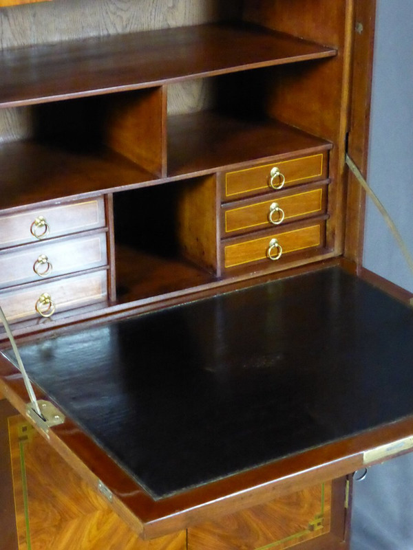 18th century secretaire Stamped Popsel Jme