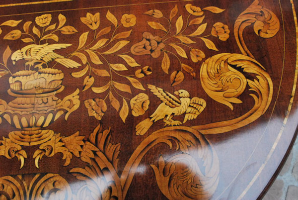 Half Moon Furniture, Marquetry, Holland