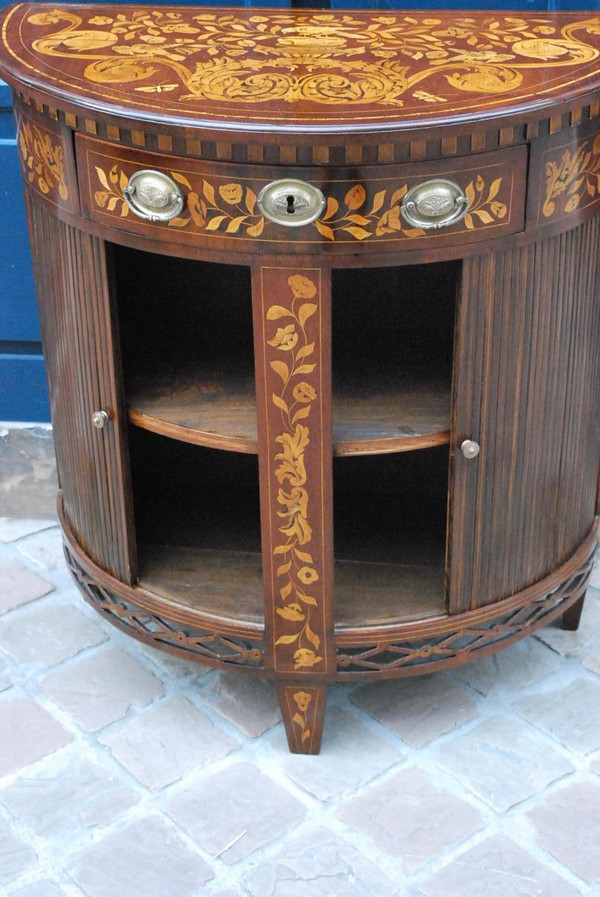 Half Moon Furniture, Marquetry, Holland