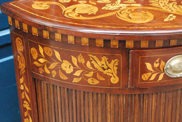 Half Moon Furniture, Marquetry, Holland