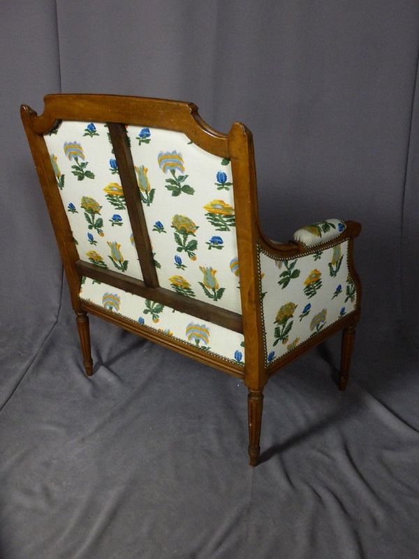 Pair of Marquise Armchairs Late 19th Century