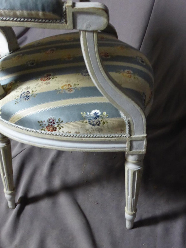 Paire De Fauteuils Louis XVI