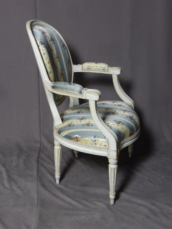 Paire De Fauteuils Louis XVI