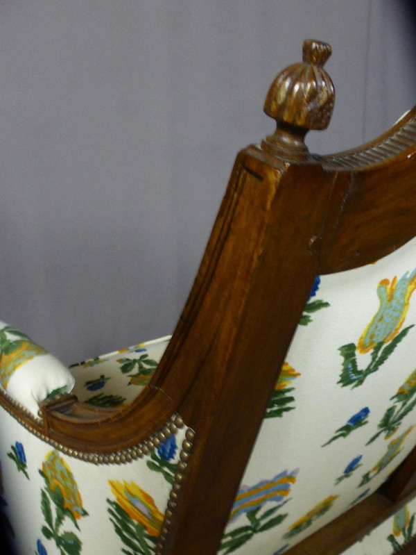 Fauteuil Marquise Fin XIXe siècle