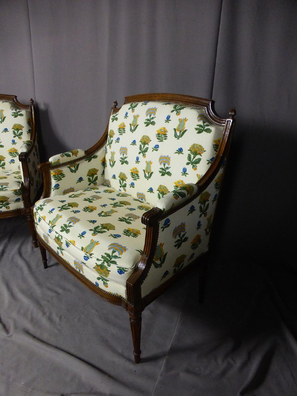 Fauteuil Marquise Fin XIXe siècle