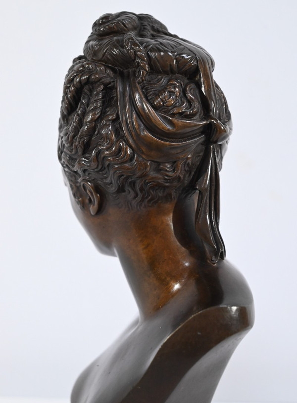 Bronze Bust of Diane de Poitiers, after J.Goujon - Late 19th century