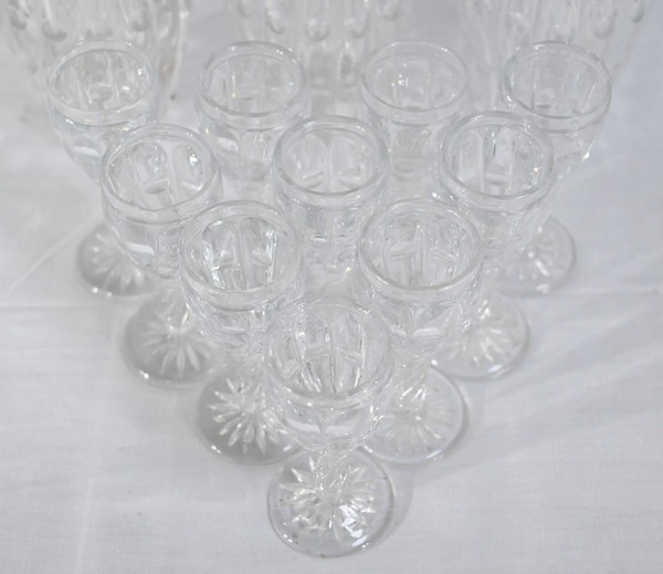 Bohemian Crystal Cabaret Service, Napoleon III - 2nd Part Nineteenth