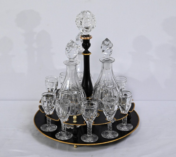 Bohemian Crystal Cabaret Service, Napoleon III - 2nd Part Nineteenth