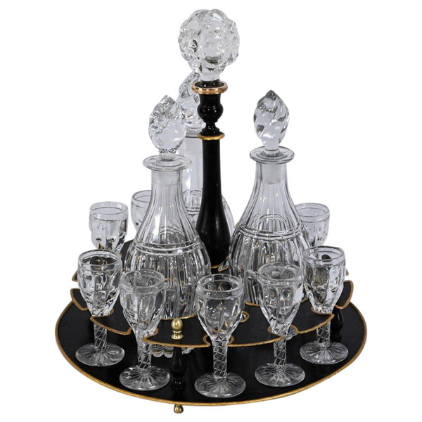 Bohemian Crystal Cabaret Service, Napoleon III - 2nd Part Nineteenth