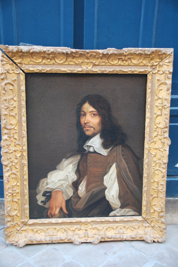 Portrait of a Man after Sebastien Bourdon, 17th century