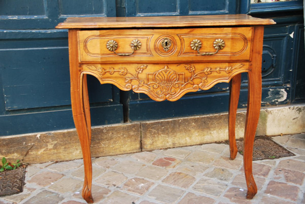 Console En Noyer Provence XVIII