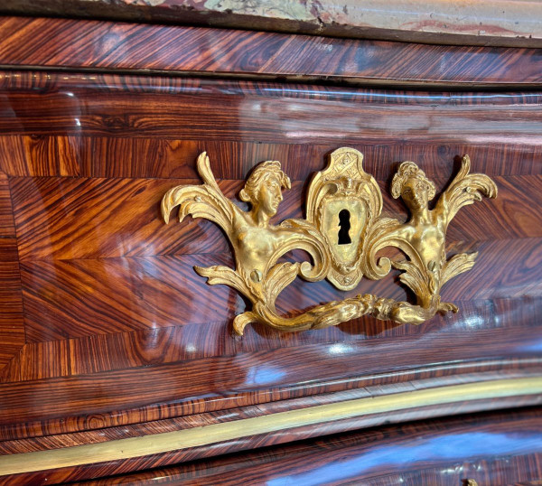 Regency period chest of drawers Stamped Hedouin