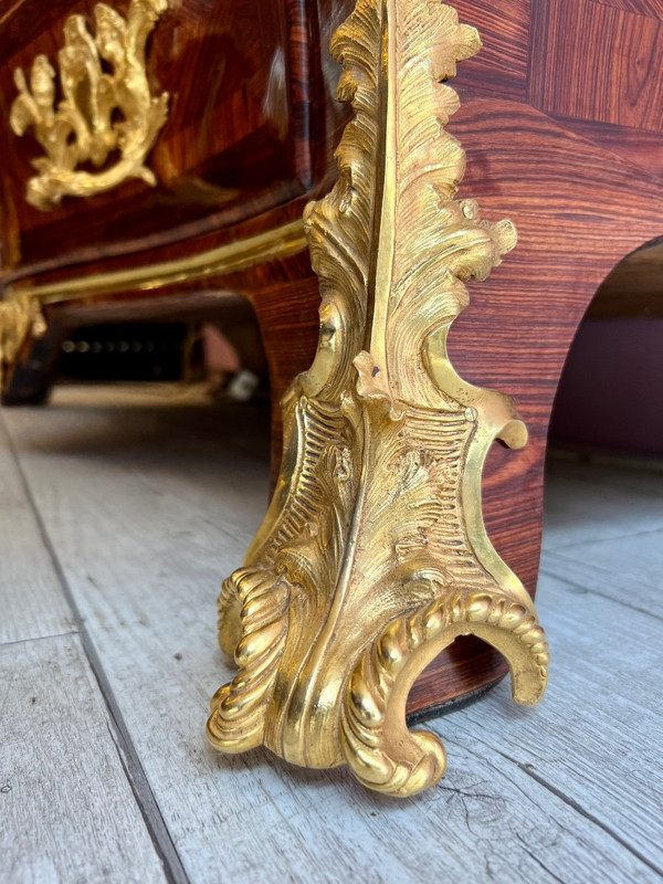 Regency period chest of drawers Stamped Hedouin