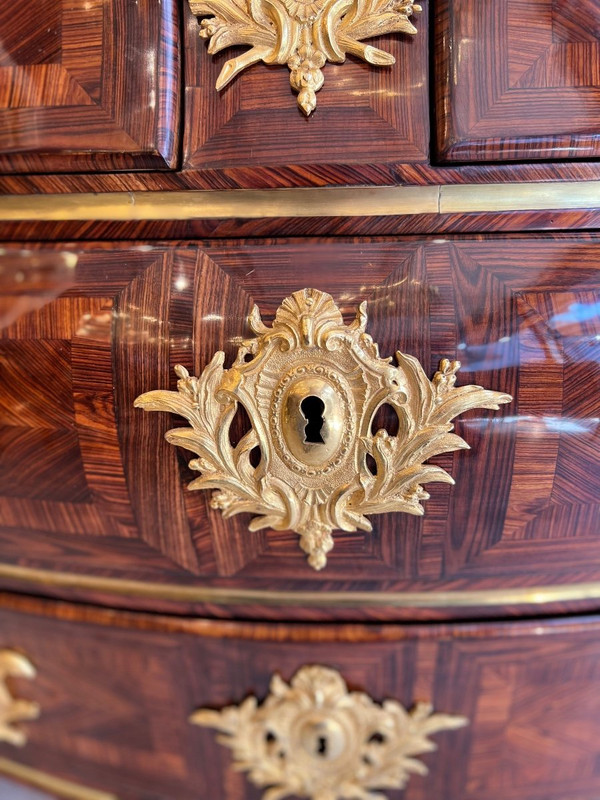 Regency period chest of drawers Stamped Hedouin