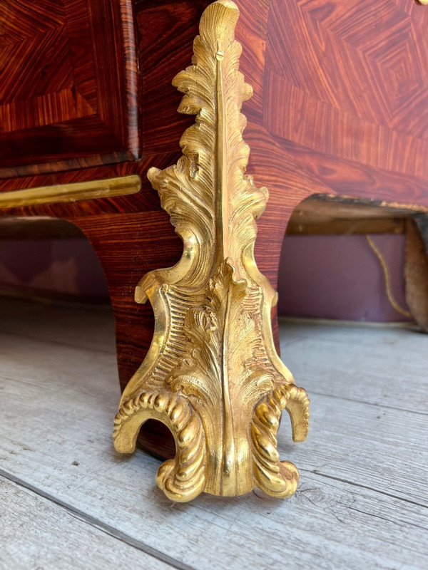 Regency period chest of drawers Stamped Hedouin