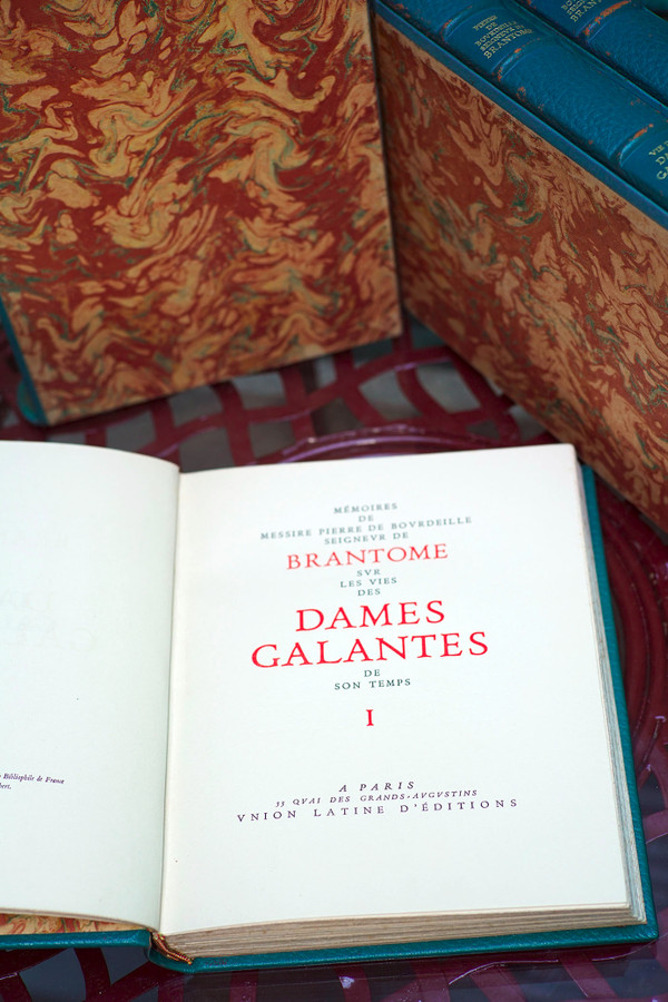 Curiosa: BRANTOME "VIE DES DAMES GALANTES" 3 volumes