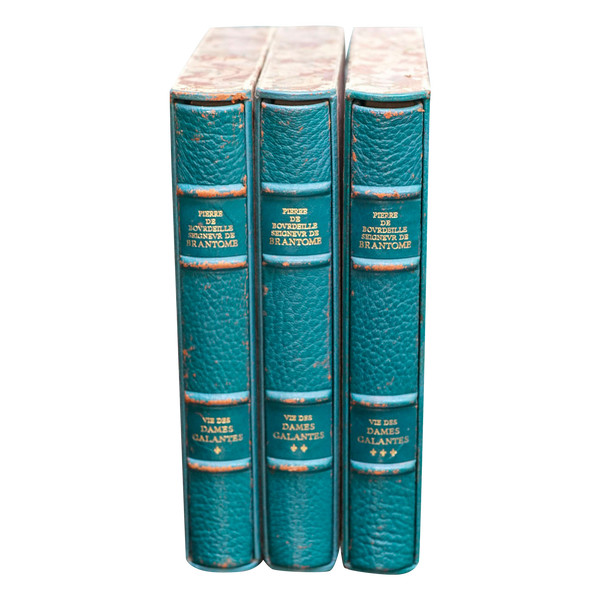 Curiosa: BRANTOME "VIE DES DAMES GALANTES" 3 volumes