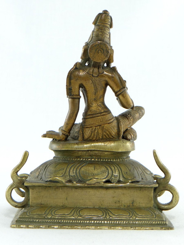 India, Early 20th Century, Bronze Sculpture Of Parvati.