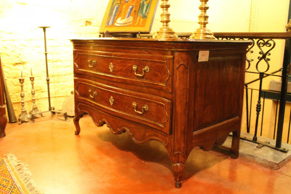 Curved Chest Of Drawers In Oak 18th Time