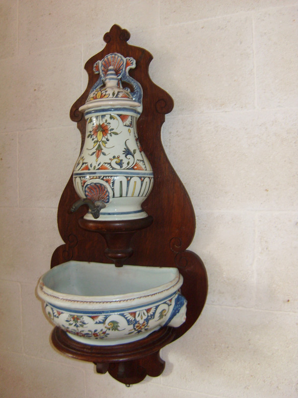 earthenware fountain