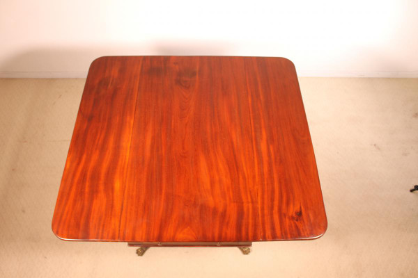 English Regency Mahogany Table