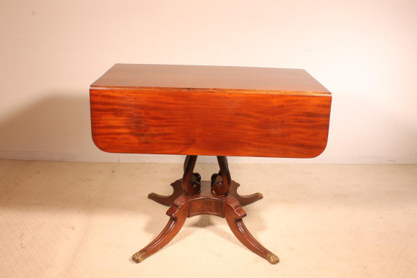 English Regency Mahogany Table