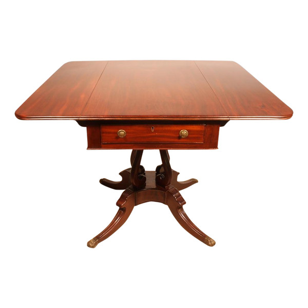 English Regency Mahogany Table